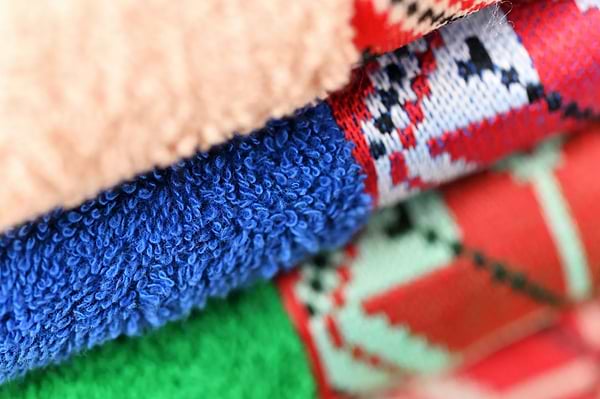 Фото - Рушник банний GM Textile махровий синій Єдність 70х140