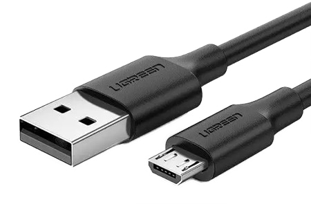 Кабель UGREEN US289 USB 2.0 to Micro 0.25m Black (60134) - Фото 1