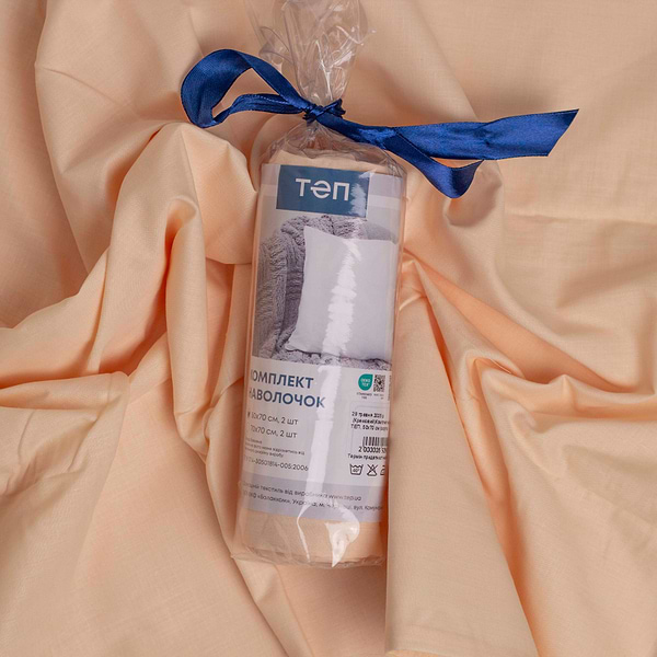 Фото - Наволочка ТЕП 70х70 см 12-1007 ТСХ Creamy (2-04245_30945)