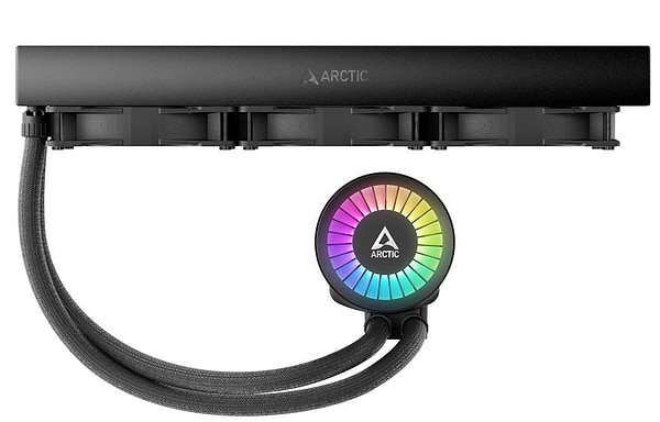 Фото - Водяная система охлаждения ARCTIC Liquid Freezer III 360 A-RGB Black (ACFRE00144A)