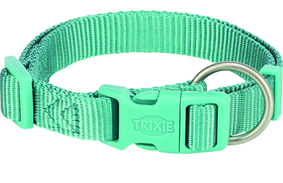 Ошейник для собак Trixie Premium XXS–XS 15–25 см 10 мм аква (4053032670693)