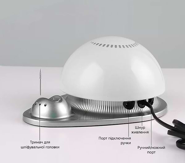 Фото - Манікюрний набір апаратний SML Nail Sander M21 White