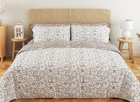 Фото - Комплект постельного белья ТЕП Soft dreams Beige and White (2-03859_25167)