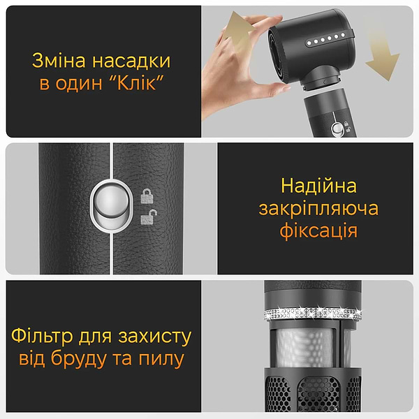 Фото - Стайлер INSPIRE WT-626-A 7в1 Black