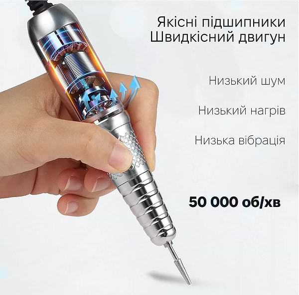 Фото - Манікюрний набір апаратний SML Nail Sander M21 White