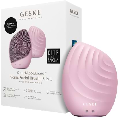 Щітка для чищення обличчя GESKE Sonic Facial Brush 5 в 1 (GK000010PK01) - Фото 1