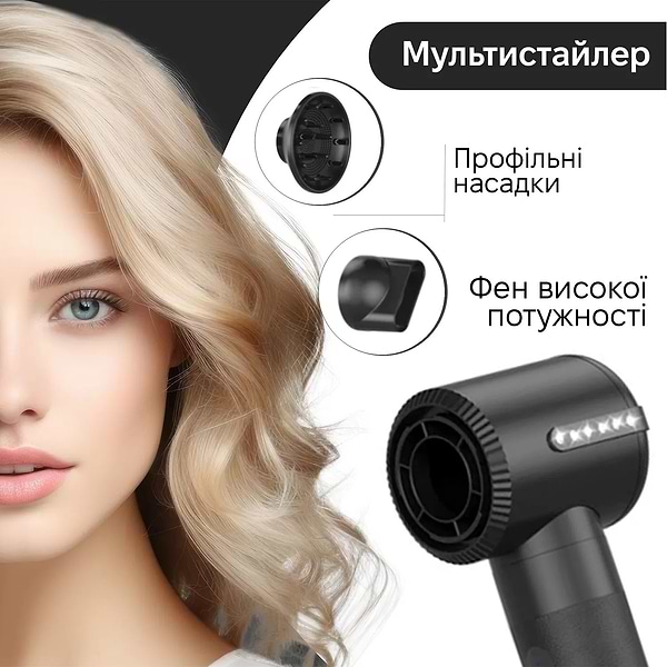 Фото - Стайлер INSPIRE WT-626-A 7в1 Black