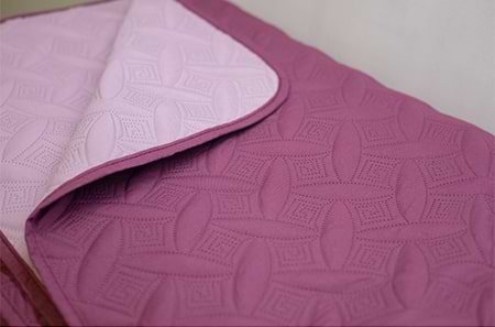 Покривало двоспальне ТЕП Vintage 180х240 см  Бордовий/Вінтаж (4-00508_21041)