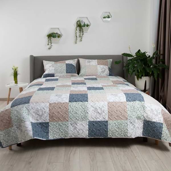 Фото - Набор покрывало + наволочки двуспальный ТЕП PROVENCE 220х240 см + 50х70 см 2 шт. Лаура (4-04207_30053)