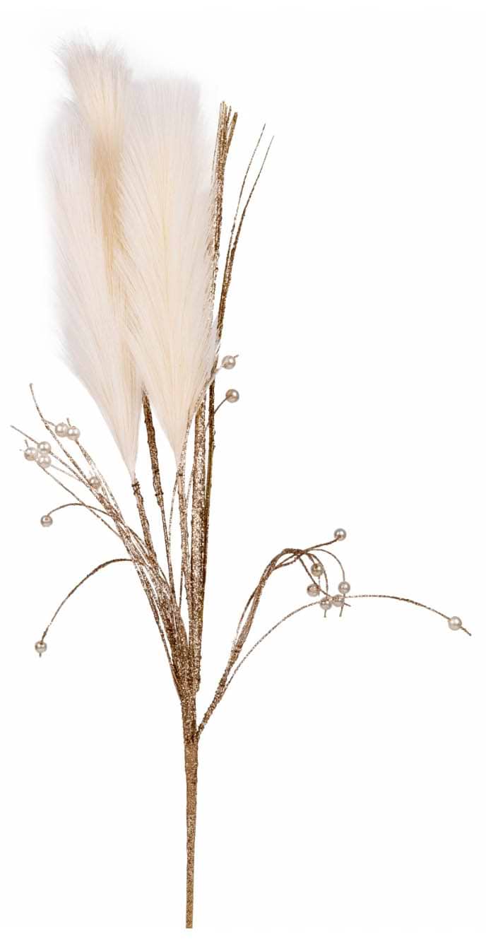 Гілка декоративна YES! Fun Золоті пухнастики 78 см (974769)