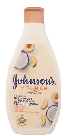 Фото - Гель для душа Johnson's Body Vita Rich Care Розслаблюючий з йогуртом, кокосом і екстрактом персика 250 мл (3574661385617) Фото - Гель для душа Johnson's Body Vita Rich Care Розслаблюючий з йогуртом, кокосом і екстрактом персика 250 мл (3574661385617)