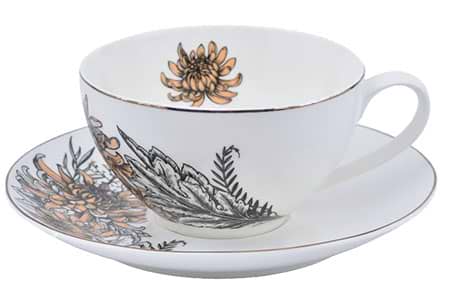 Фото - Чашка Astera Charm Floral Brown 400 мл (A0530-CS410-B) Фото - Чашка Astera Charm Floral Brown 400 мл (A0530-CS410-B)