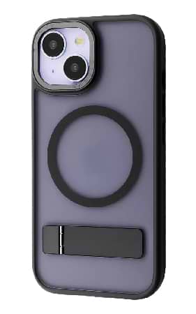 Фото - Чохол для смартфону  Mainstay Case with Magnetic Ring iPhone 15 Black (PCMCIP150002)