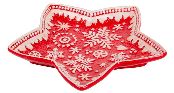 Фото - Блюдо Lefard Snowflake 22х22х2,5 см (824-009)
