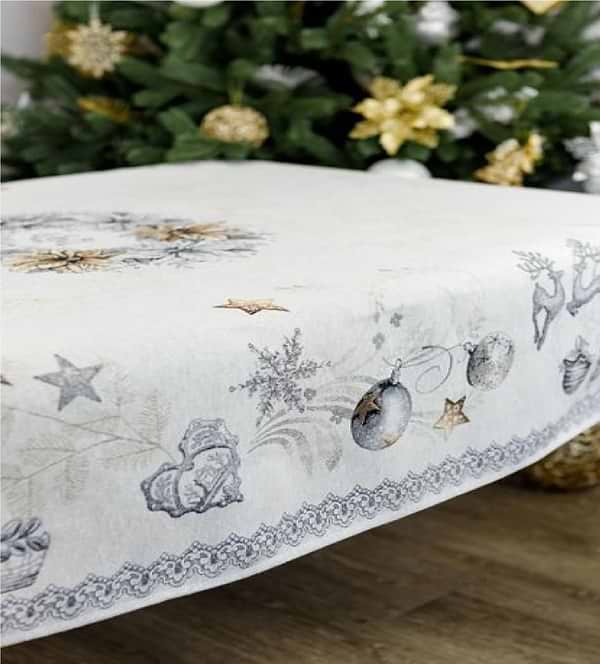 Фото - Скатерть прямоугольная Прованс гобелен SILVER STAR 135х180 (031269)