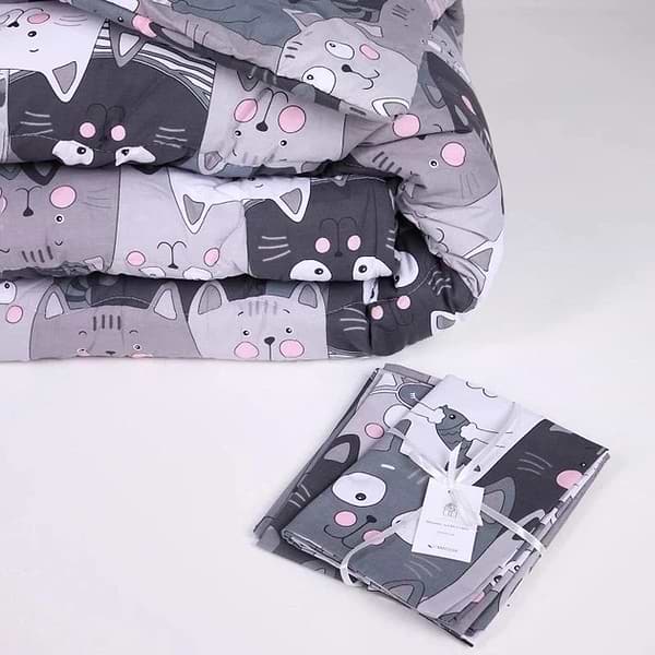 Фото - Ковдра літня двоспальна MirSon №262 Сolor Fun Line 17-0543 Hendri 172х205 см +нав 2 шт. (2200010856668)