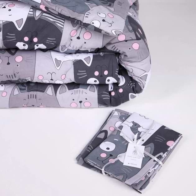 Ковдра літня полуторна MirSon антиалергенна №271 Сolor Fun Line 17-0543 Hendri з евкаліптовим волокном 140х205 нав. 2 шт. (2200010860177)