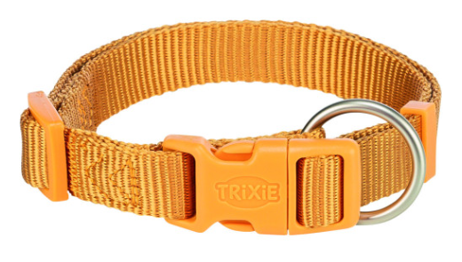 Ошейник для собак Trixie Premium L–XL 40–65 см 25 мм оранжевый (4053032670808)