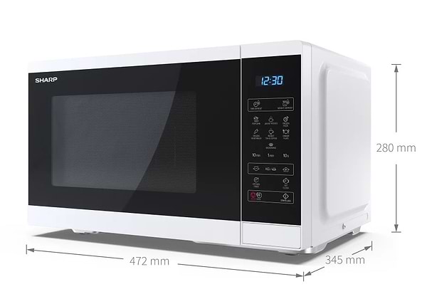 Фото - Микроволновая печь (СВЧ) Sharp YC-MS252AE-W