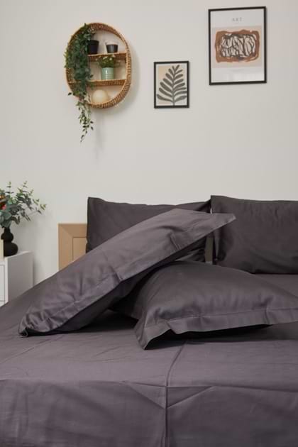 Фото - Комплект постільної білизни Moon&Star 143х210 Rain Cloud Satin Premium (MS-820000403)