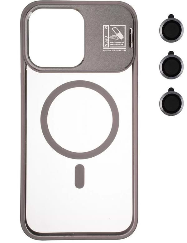 Фото - Чохол для смартфону Gelius Yoga Case Camera stand MagSafe for iPhone 14 Pro Flame Orange (98598)