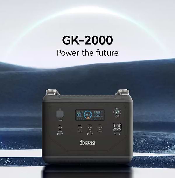 Фото - Зарядна станція універсальна GENKI GK-2000 2000 W