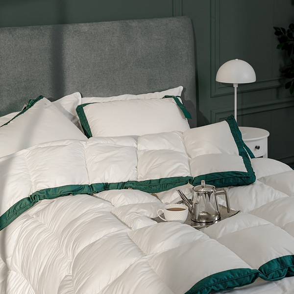 Фото - Ковдра зимова полуторна MirSon 140х205 100% пух Imperial Satin Luxe (2200007177394)