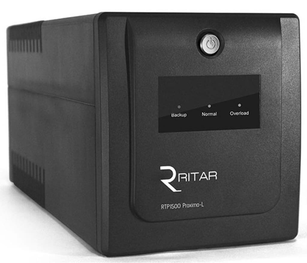 Джерело безперебійного живлення Ritar RTP1500L 900W Proxima-L