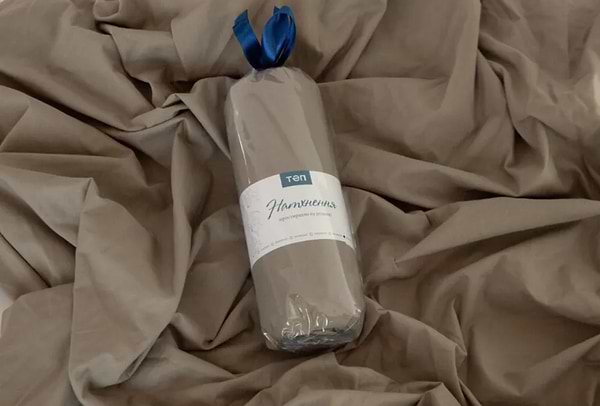 Фото - Простирадло односпальне ТЕП НАТХНЕННЯ з резинкою 90х200 см Хакі (2-04020_26821)