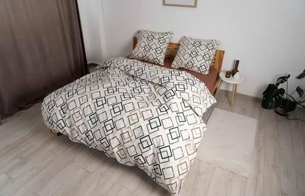 Фото - Простынь односпальная ТЕП ВДОХНОВЕНИЕ с резинкой 90х200 см Карамельный (2-04020_26825)