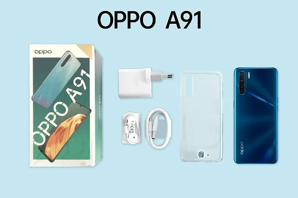 Фото - Смартфон OPPO A91 8/128Gb Blazing Blue