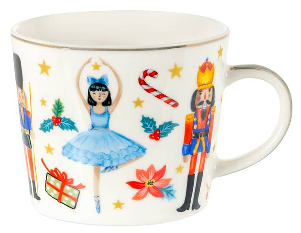 Фото - Набір чашок Lefard Green Christmas 4 пр. 250 мл (922-100)