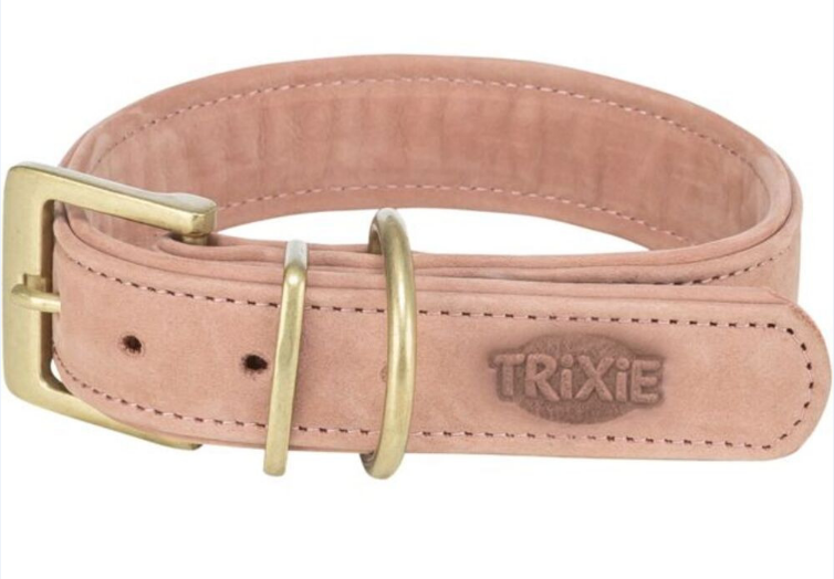 Ошейник для собак Trixie Pure пудровый размер S-M 31-37 см/30 мм (4011905681801)