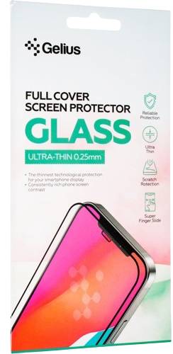 Защитное стекло для смартфона Gelius Full Cover Ultra-Thin 0.25mm for Samsung A015 (A01) Black (93126)