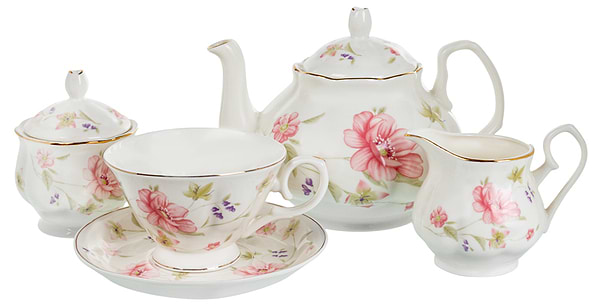 Фото - Сервиз чайный Lefard Лаура 15 пр. (943-071)