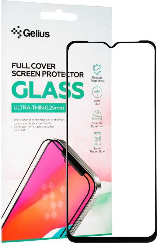 Фото - Захисне скло для смартфону Gelius Full Cover Ultra-Thin 0.25mm for Oppo A57s/А77 Black (94343)