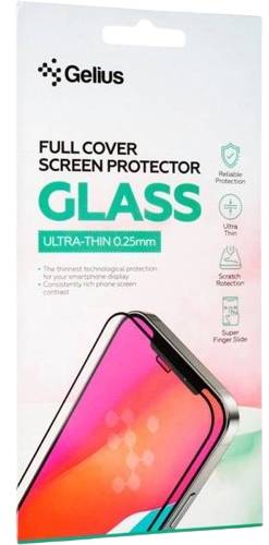 Фото - Захисне скло для смартфону Gelius Full Cover Ultra-Thin 0,25 мм for Samsung Note 10 Lite Black (95069)