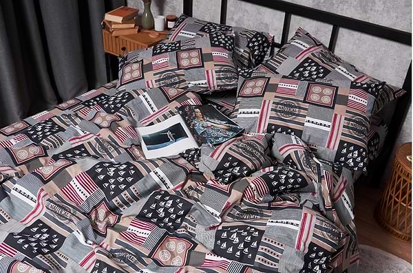 Фото - Комплект постельного белья Moon&Star Бязь Gold Люкс Nautical 175х210 (MS-820003400)