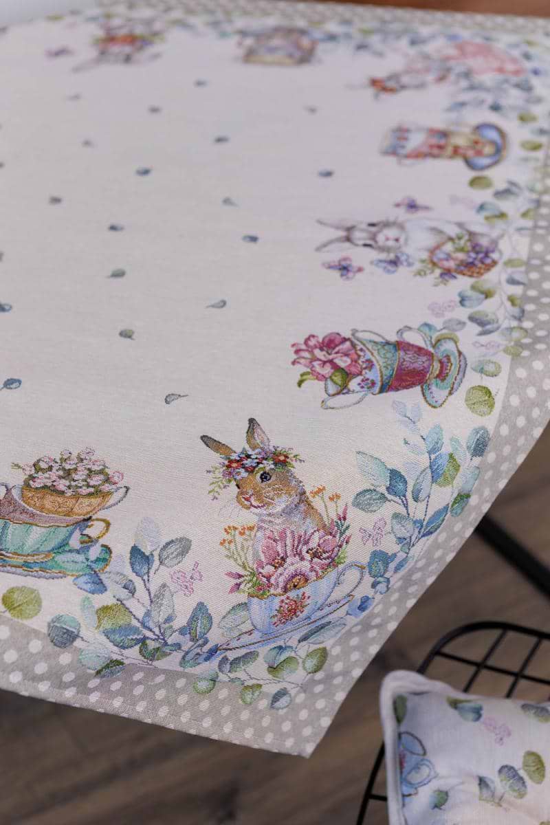 Скатертина наперон Прованс Гобеленова Чарівність 95x100 см (044022)