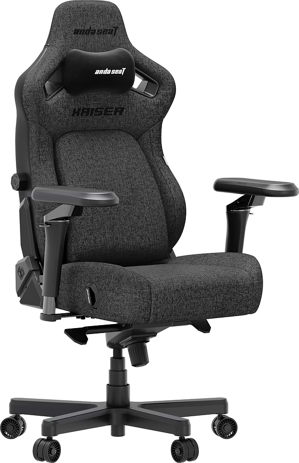 Фото - Кресло для геймеров Anda Seat Kaiser 4 V2 Size XL Dark Gray Fabric (AD12YDDC-XLL-20-GB-CF-03)