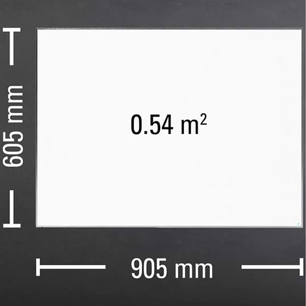 Фото - Обігрівач інфрачервоний Trotec TIH 500 S 905x605 mm 580W White