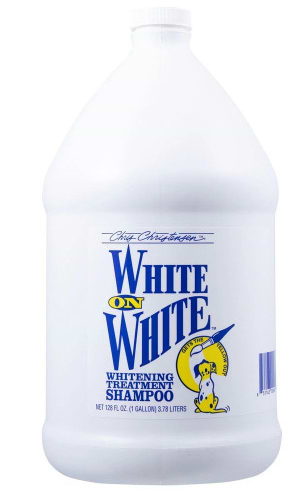 Шампунь для собак та кішок Chris Christensen White on White для білої шерсті 3.8 л (851163000464)