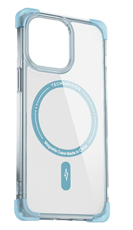 Чохол для смартфону Gelius Proof Special MagSafe for iPhone 16 Transparent Blue (99726) - Фото 1