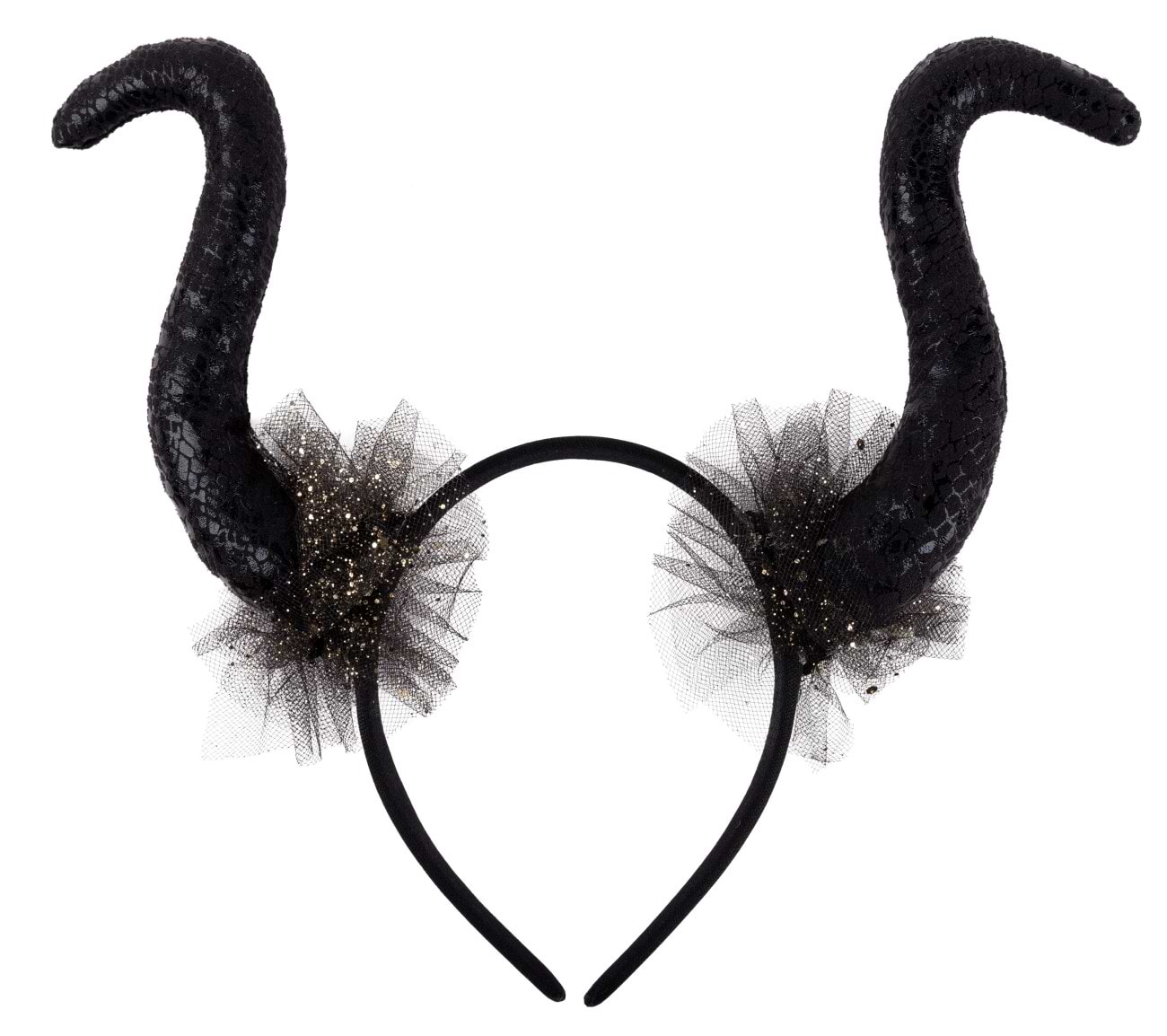 Обруч Halloween YES! Fun Шикарні роги Малефісенти (974514)