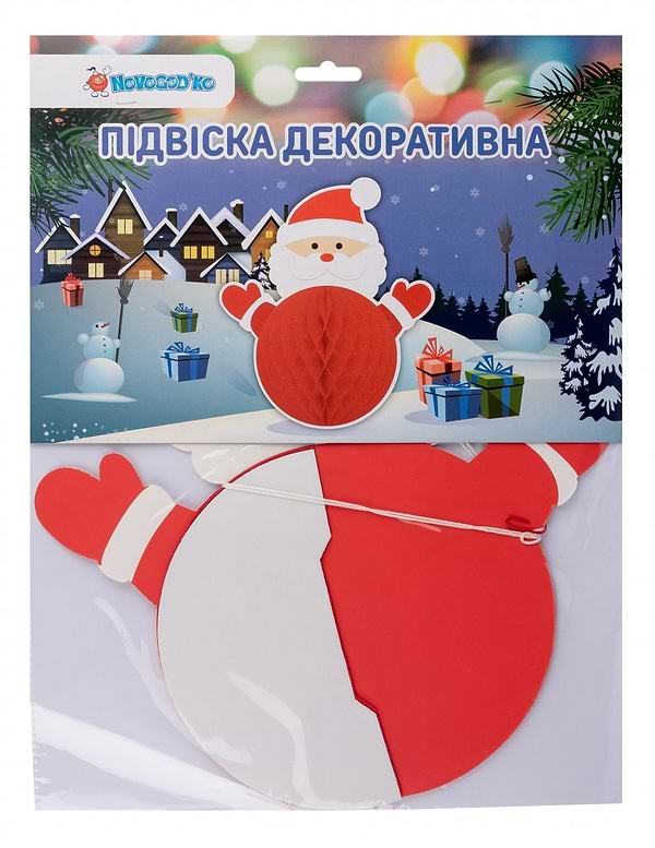 Фото - Декор підвіска New Year Novogod'ko Санта (974718)