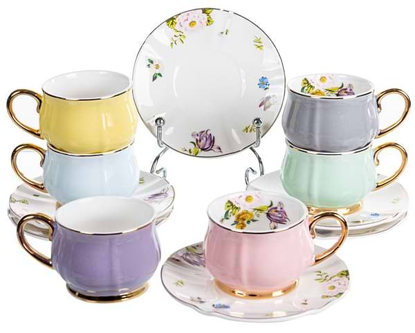 Фото - Набор чашек Lefard 12 пр. 95 мл (975-060)