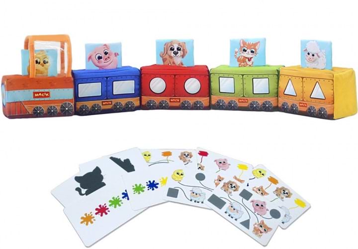 Брязкальце Macik розвиваюча іграшка" Паровозик" (МС 090602-08)