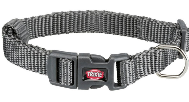 Ошейник для собак Trixie Premium M–L: 35–55 см Графитовый (4053032020450)