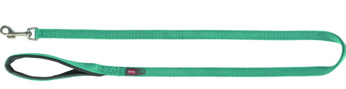 Поводок для собак Trixie Premium M–L 1 м 20 мм аква (4053032671256)