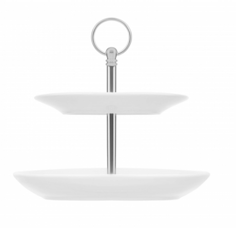 Фуршетна стійка ARDESTO 16х16х17.5 см White (AR0958)